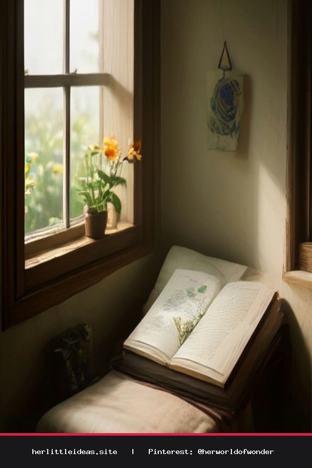 A handmade pressed flower bookmark featuring delicate pansies and ferns lying on an open vintage book.